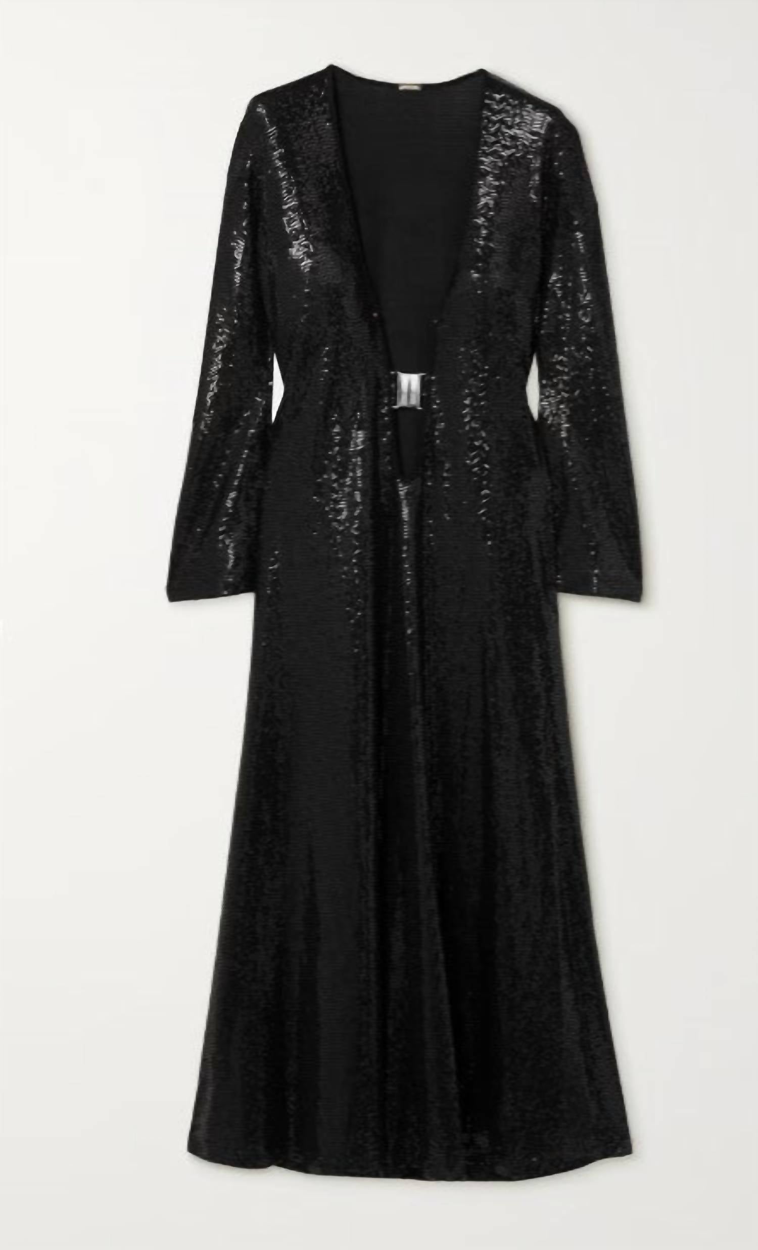 Dodo Bar Or - Nina Sequined Cutout Stretch-Jersey Maxi Dress
