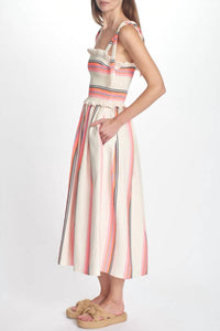 COREY LYNN CALTER Women's Olivia Dress in orange - women's dress - alternate view