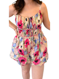 Aureum - Painted Petals Bubble Romper