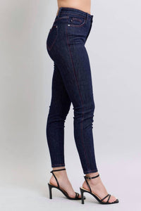 Judy Blue - High Waist Heart Shaped Pocket Skinny Jean