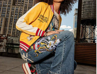 Ed Hardy - Women's Koi Cranes Souvenir Jacket