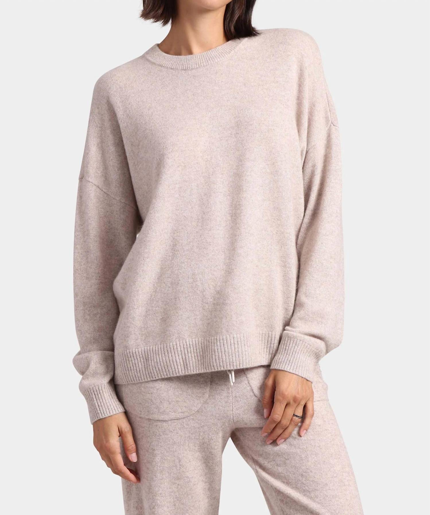 Minnie Rose - Cashmere Oversized Crewneck Sweater