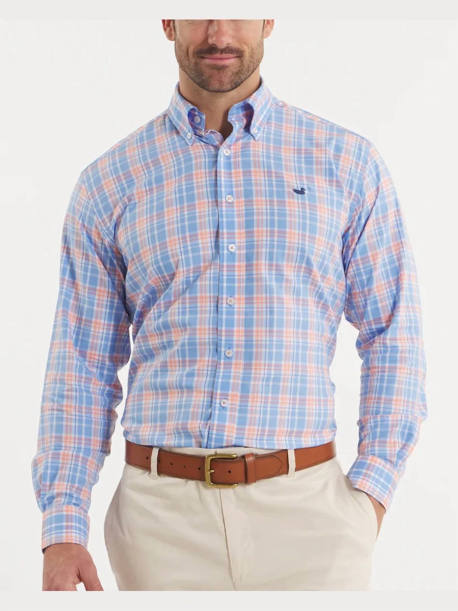 Southern Marsh - Grainger Performance Plaid Dress Shirt
