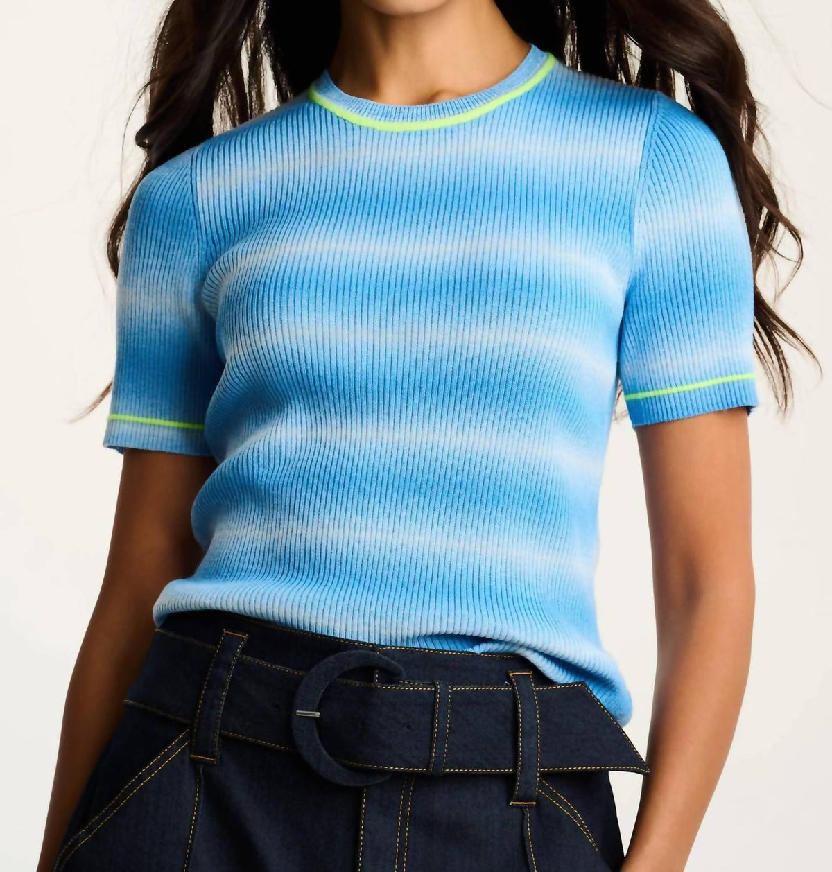 Lisa Todd - Fade In Crew Neck Knit Pullover