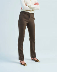 Toteme - Low Waist Slim Trouser Pants