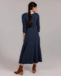 Downeast - Destination Long Sleeve Midi Length Knit Dress