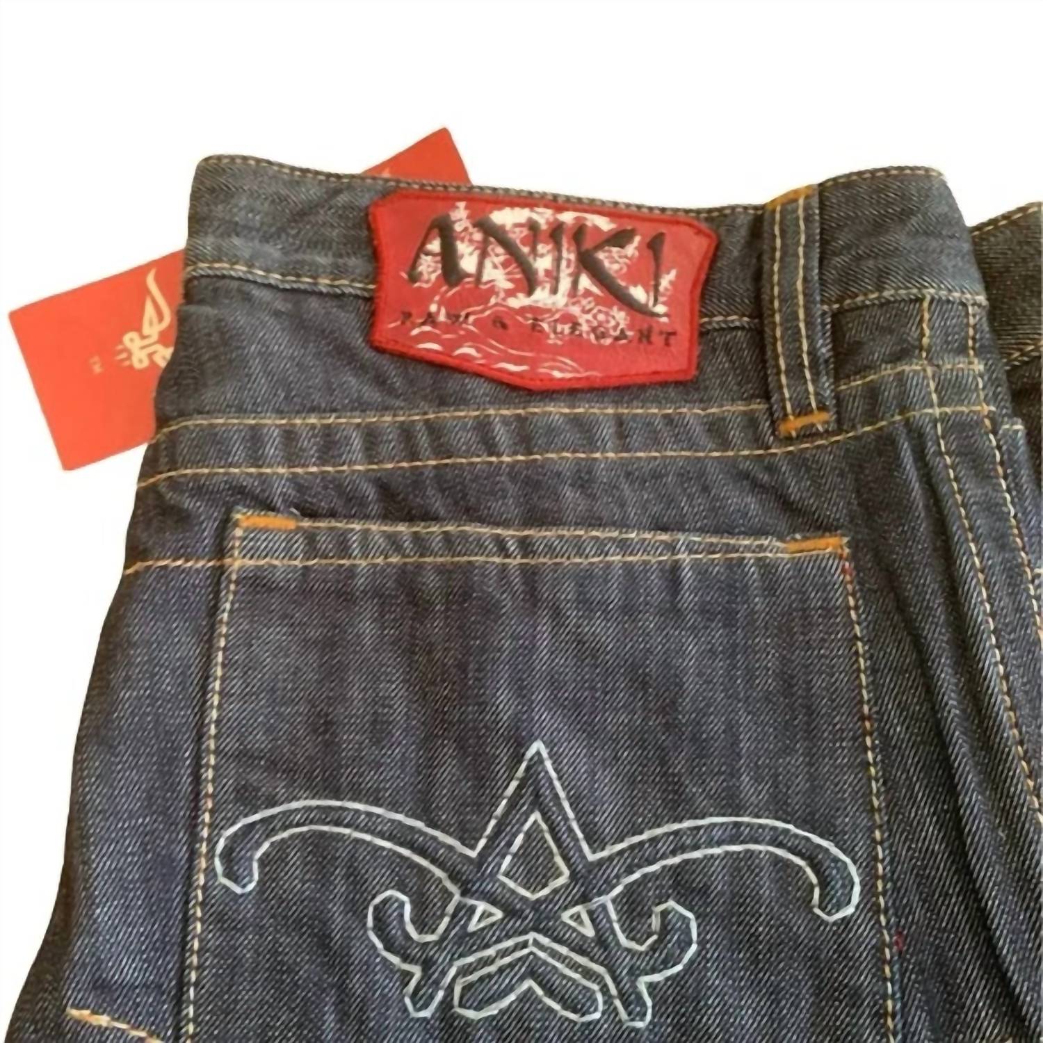 Aniki - Men's Raw And Elegant Straight Leg Jean