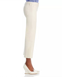 L'Agence - Wanda Crop Wide Leg Coated Jean