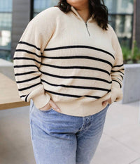 Ampersand Ave - Halfzip Sweater