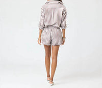 Kerri Rosenthal - Weekend Stripe Short