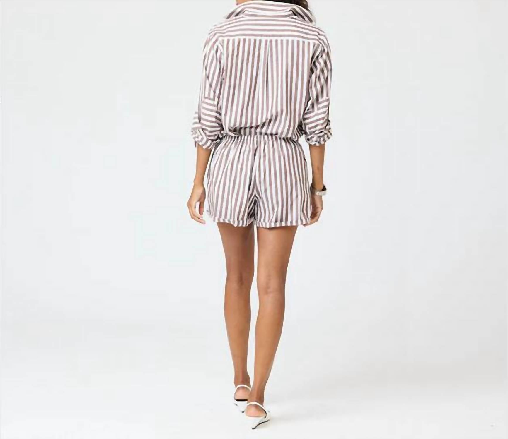 Kerri Rosenthal - Weekend Stripe Short