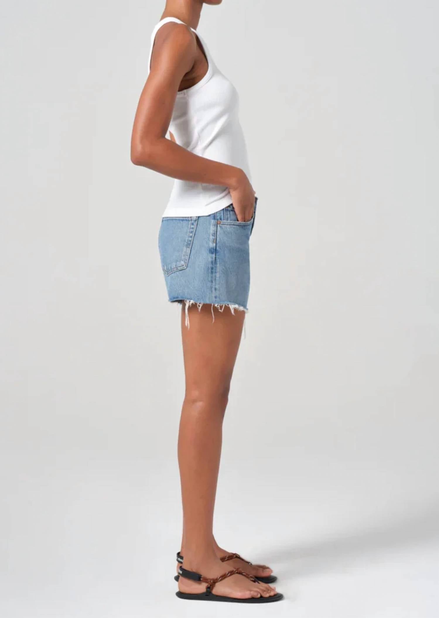 Agolde - Women's Parker Long Short
