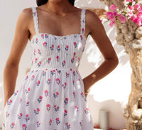 Pink City Prints - Malibu Midi Dress