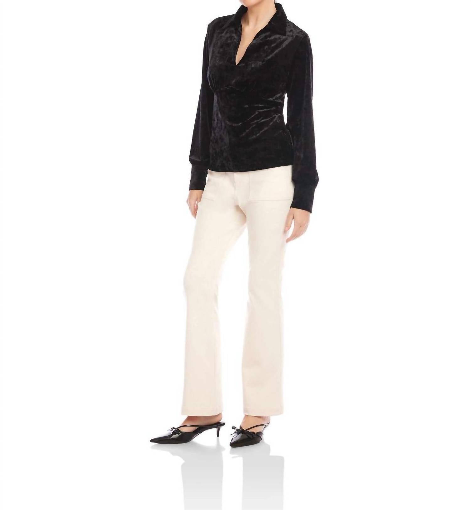 Fifteen Twenty - Bianca Shirred Top
