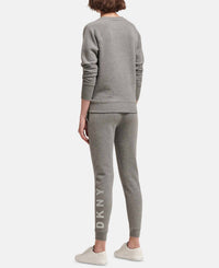 Dkny - Sport Sparkle Logo Fleece Sweatshirt