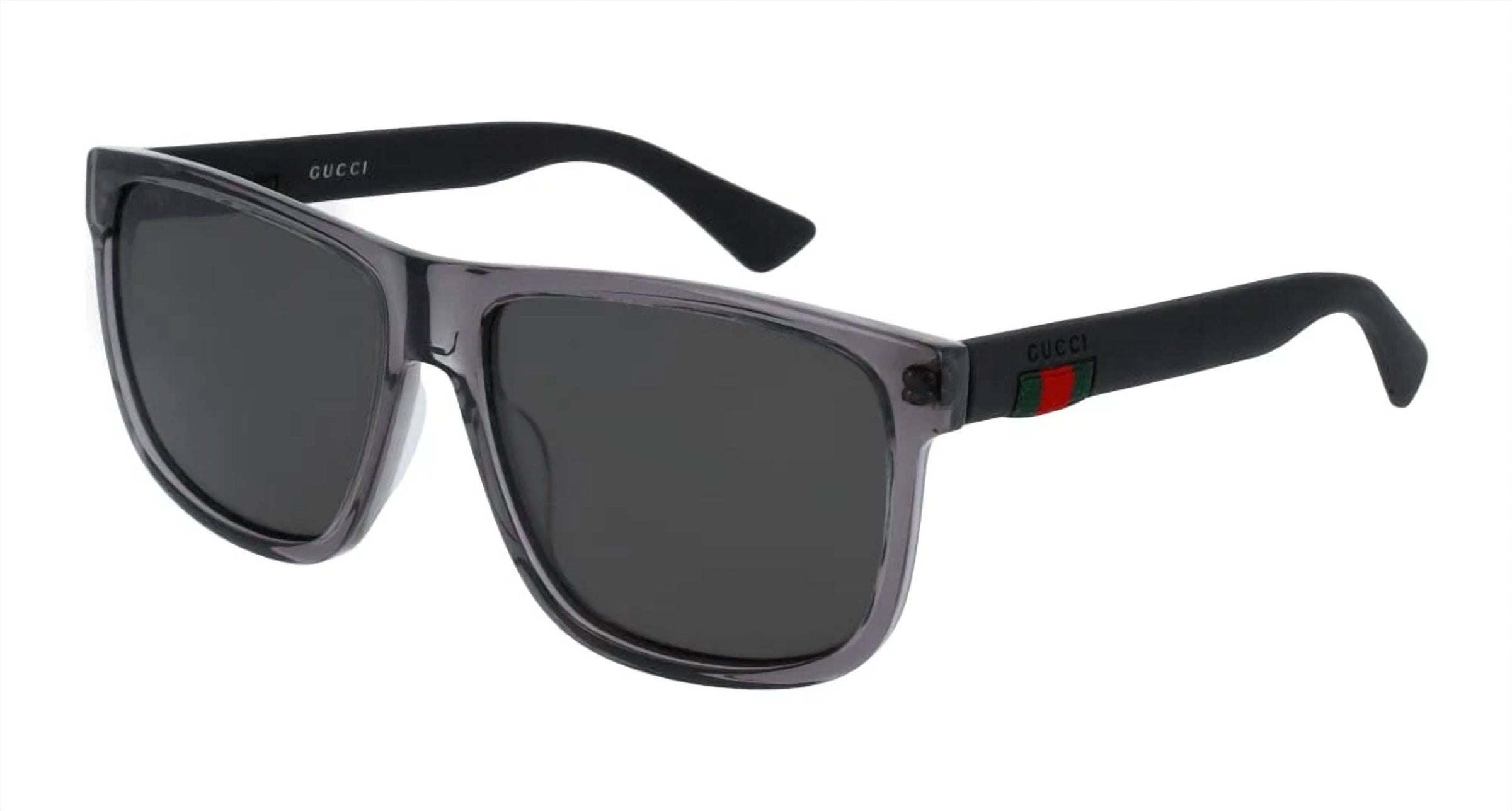 Gucci - Men's Gg0010s-004 58 Acetate Nonpolar Sunglass