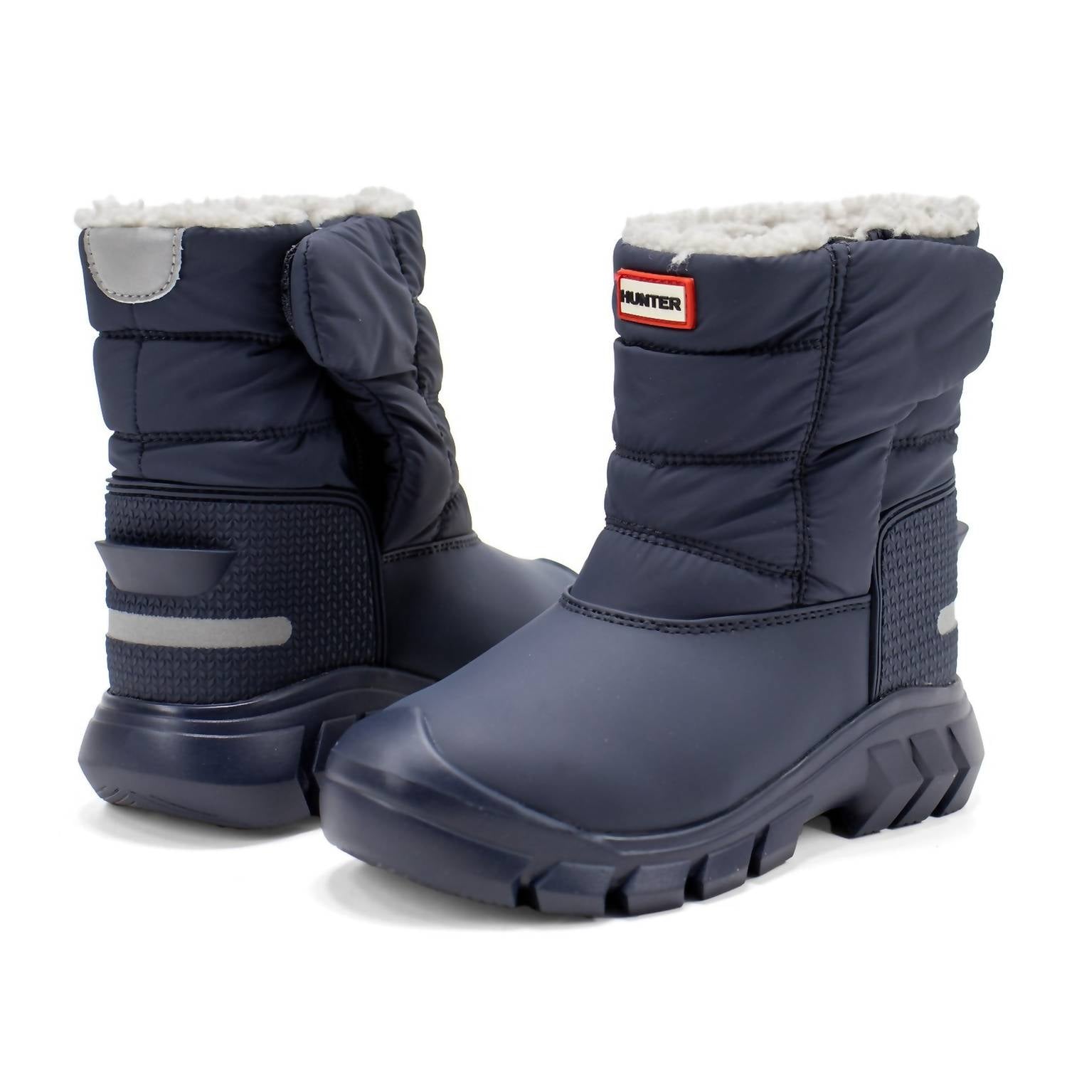 HUNTER Toddler's Insulated Snow Boots in dark blue - kids' shoe - view 6