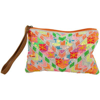 Katydid - Women's Chevron Arrows Sequin & Beaded Wristlet Wallet