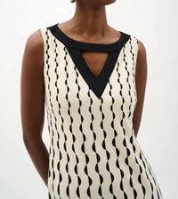 Joseph Ribkoff - Geometric Print Sheath Dress