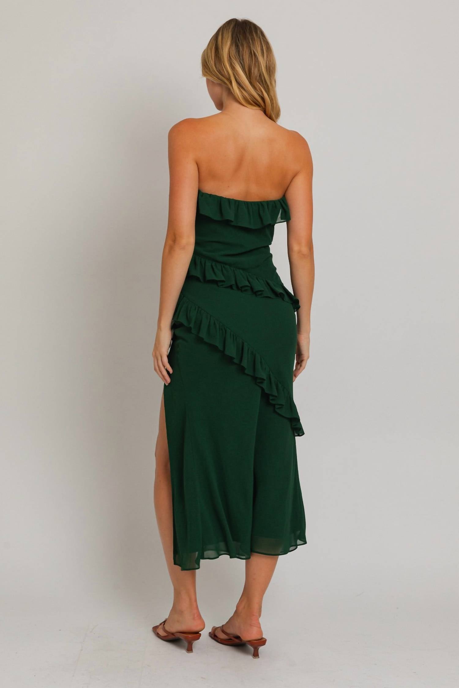 Le Lis - Hollie Ruffled Tube Dress