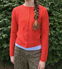 The Workshop Studio - Round Neck Pocket Detail Cardigan