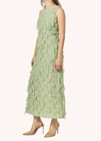 Endless Rose - Textured Sleeveless Maxi Dress