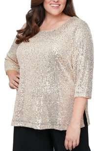Sequined Party Top