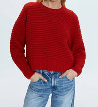 PISTOLA Adina Every Day Sweater in rouge - women's sweater