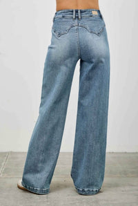 Saige Denim - Coralie Western Wide Leg Jeans