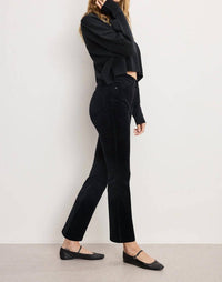Good American - Velvet High Rise Kick Flare Pant