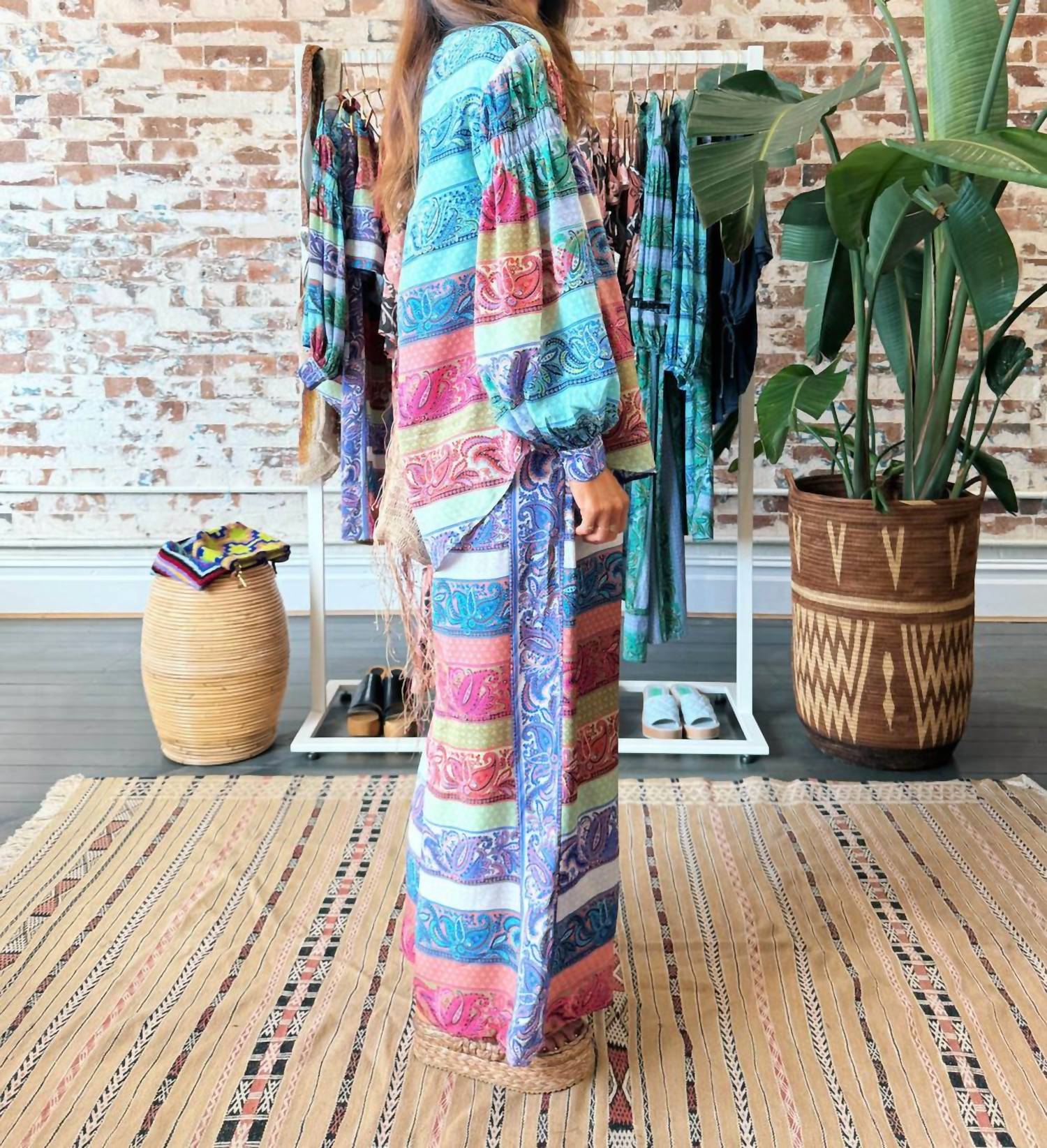 Boteh - Marseille Silk Smock Shirt
