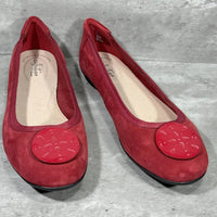 Clarks - Women's Gracelin Zone Suede Slip On Ballet Flat
