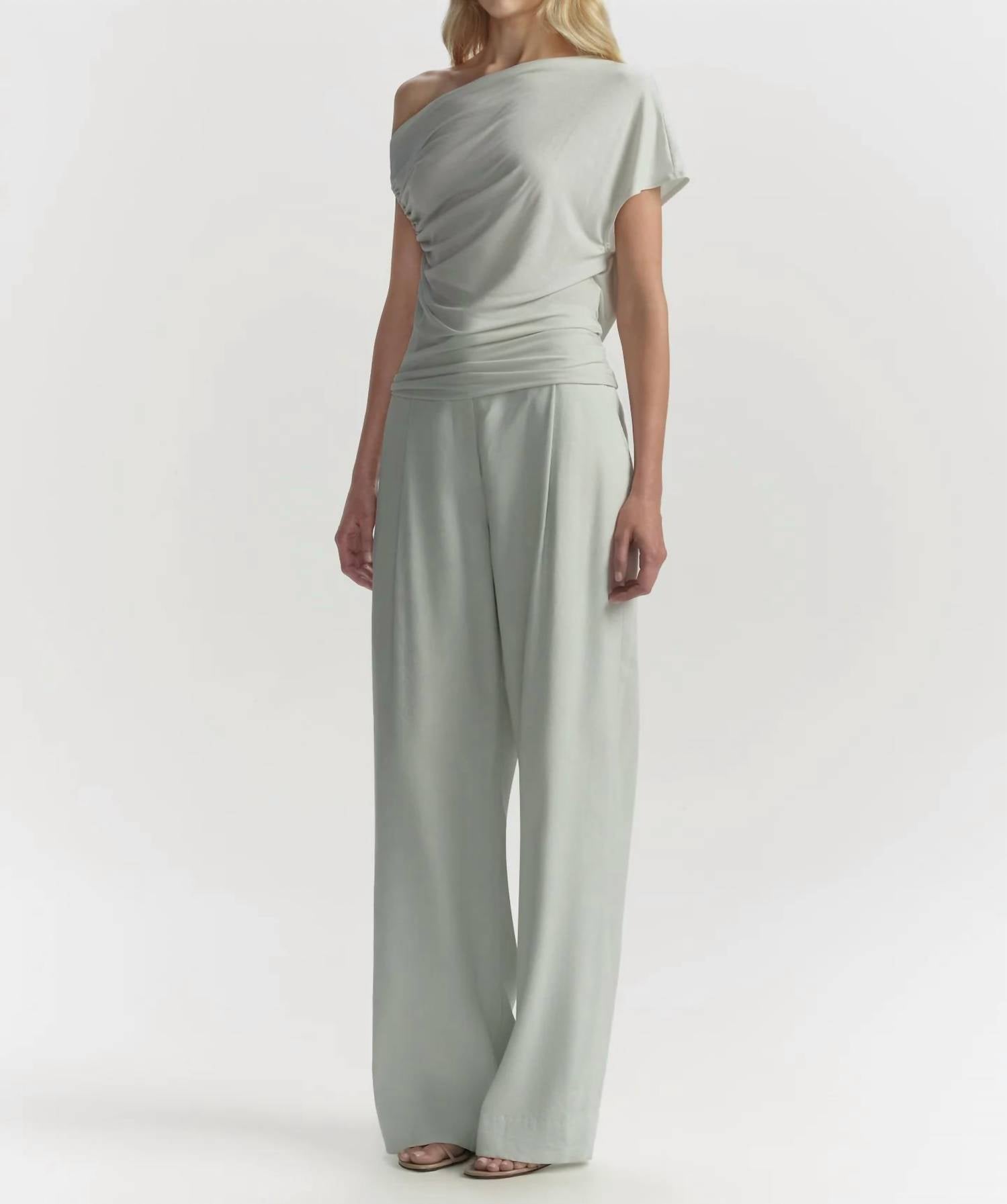 A.L.C. - Halle One Shoulder Tee