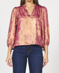 Dear John Denim - Margot Puff Sleeves Blouse