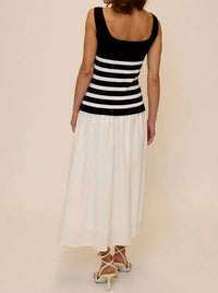 Central Park West - Tank Top Flowy Midi Dress