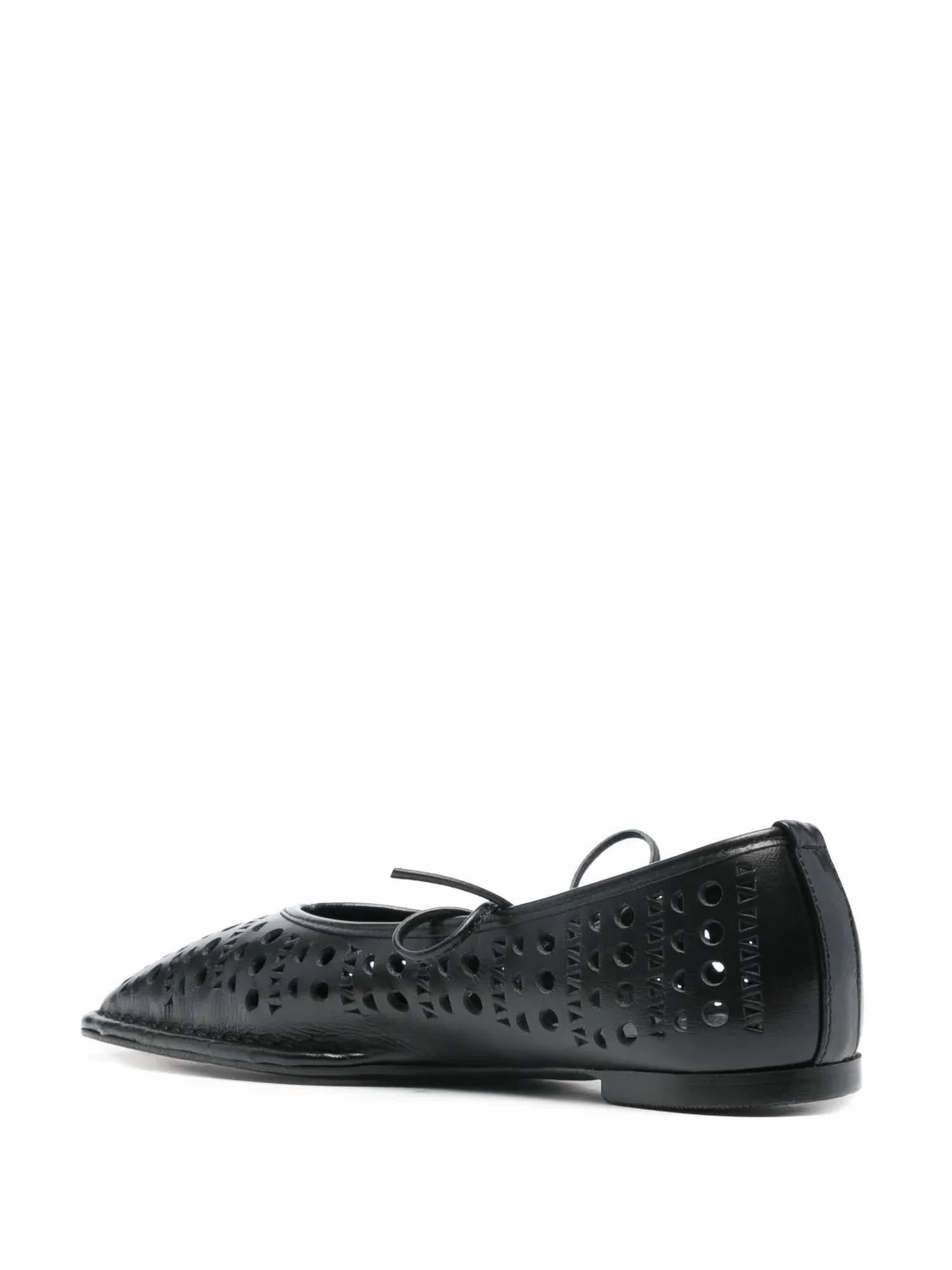 Alohas - Women's Sway Slit Leather Ballet Flats
