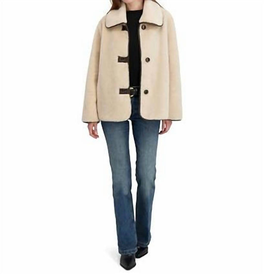 Tahari - Women's Faux Shearling Jacket