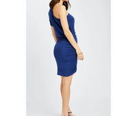 Gentle Fawn Savannah Dress in royal blue - women's dress - detail view