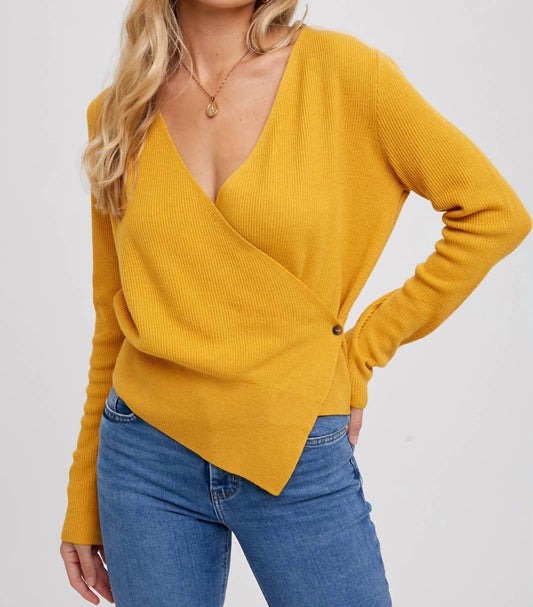 Bluivy - Apple Orchard Wrap Sweater