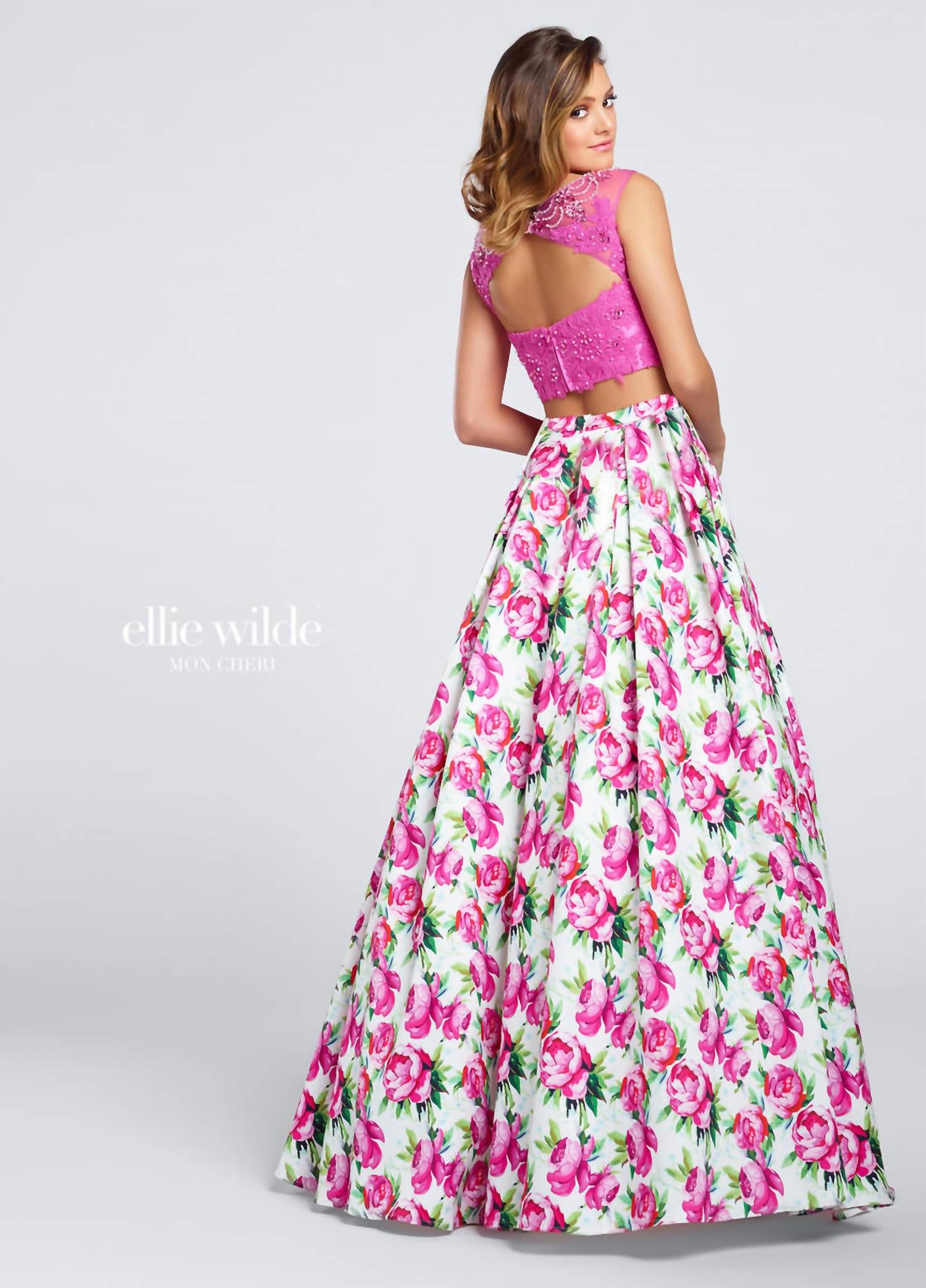 Ellie Wilde - Women's Two Piece Mikado Set Dress