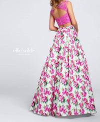Ellie Wilde - Women's Two Piece Mikado Set Dress