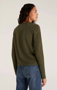 Modern Slub Long Sleeve Tee