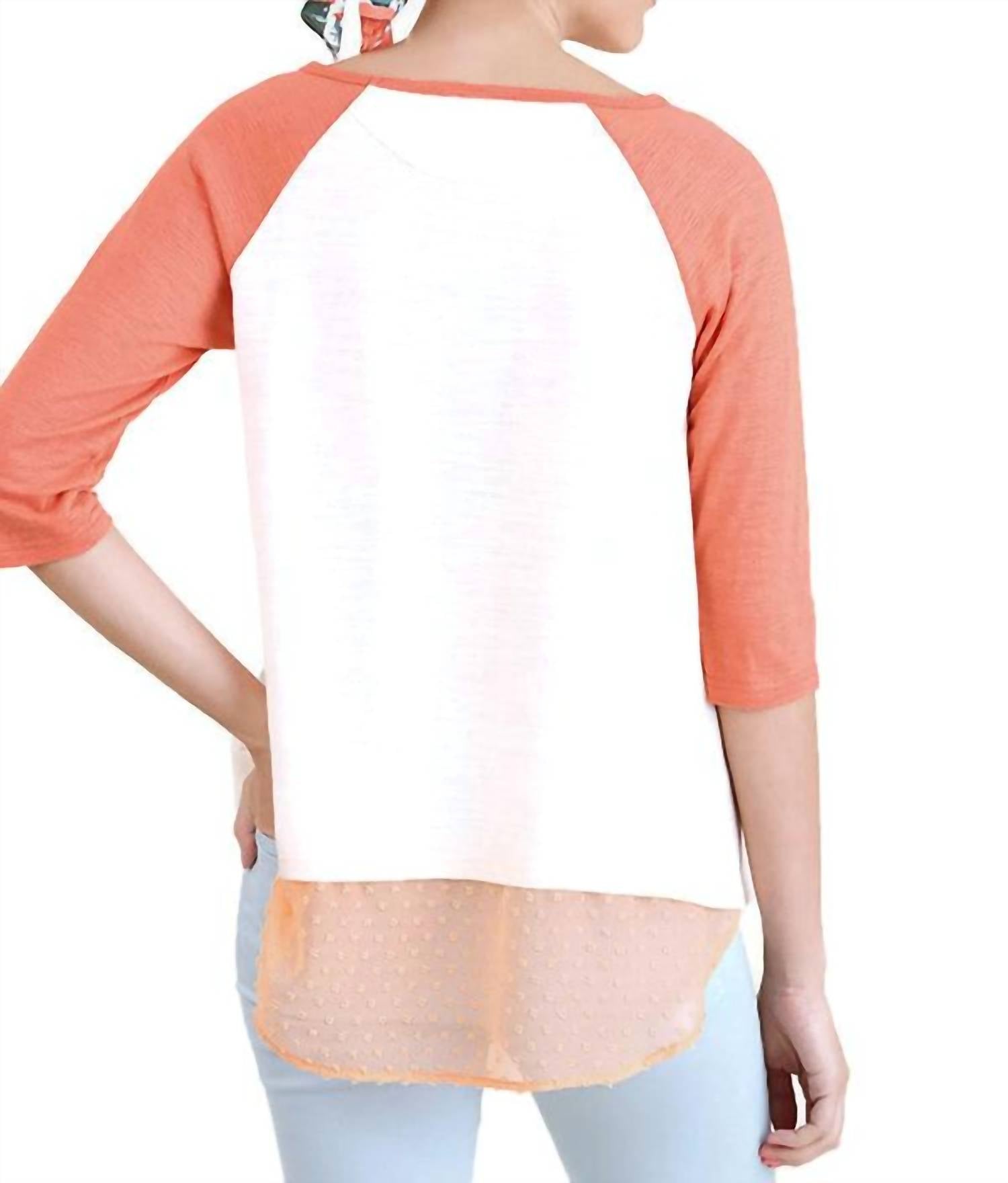 Umgee - Raglan Sleeve Top