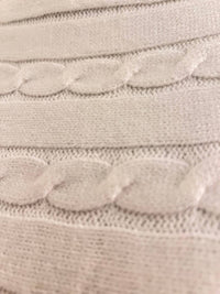 Winter Cable Knit Boat Neck Sweater