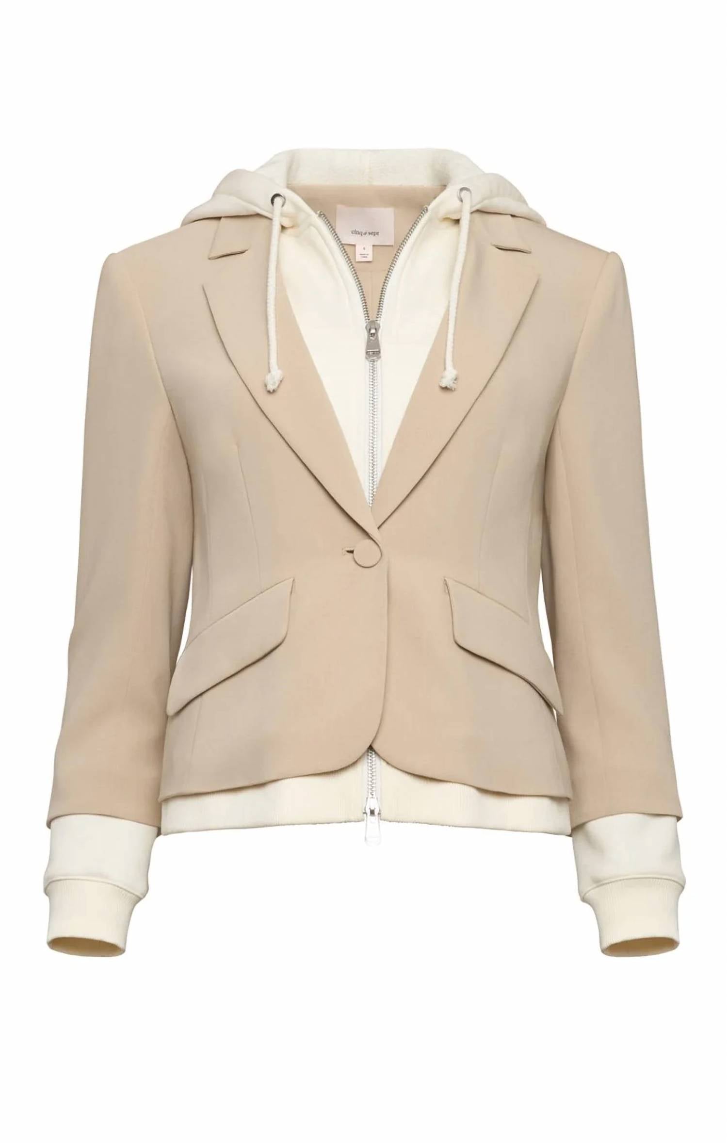 Cinq A Sept - Zip Up Le Petit Khloe Blazer