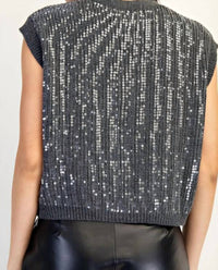 Mint Exclusives - Samaira Sequin Button Down Sweater