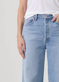 Agolde - Dame High Rise Wide Leg Jeans
