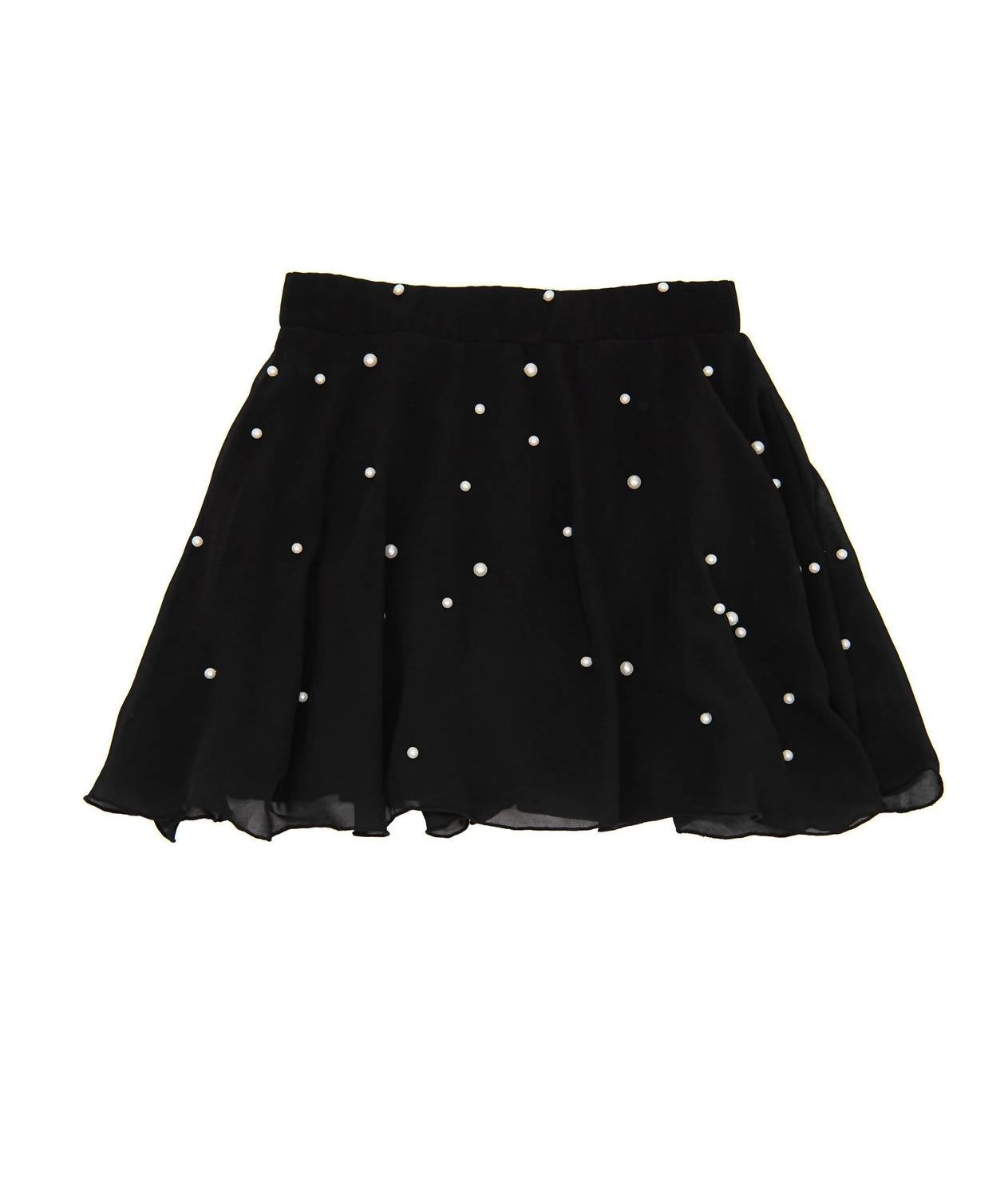 Flowers By Zoe - Girl's Katja Pearl Bead Chiffon Skirt