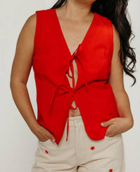 Thinking Mu - Elise Top Fiery