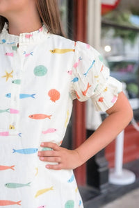 Karlie - Fish Pleat Back Dress